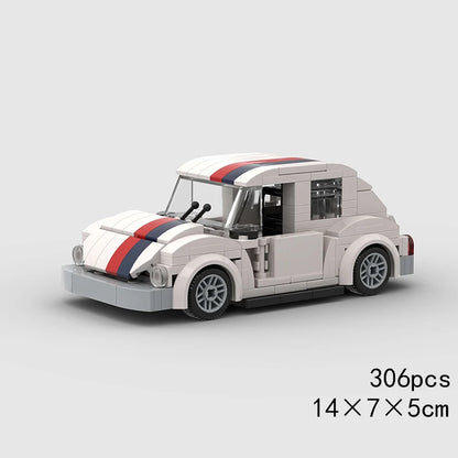 MOC Speed Car Miata MX-5 NA M3 Super Race Sport Vehicle Model Building Block Technical Racing Brick Toy Christmas Gift City