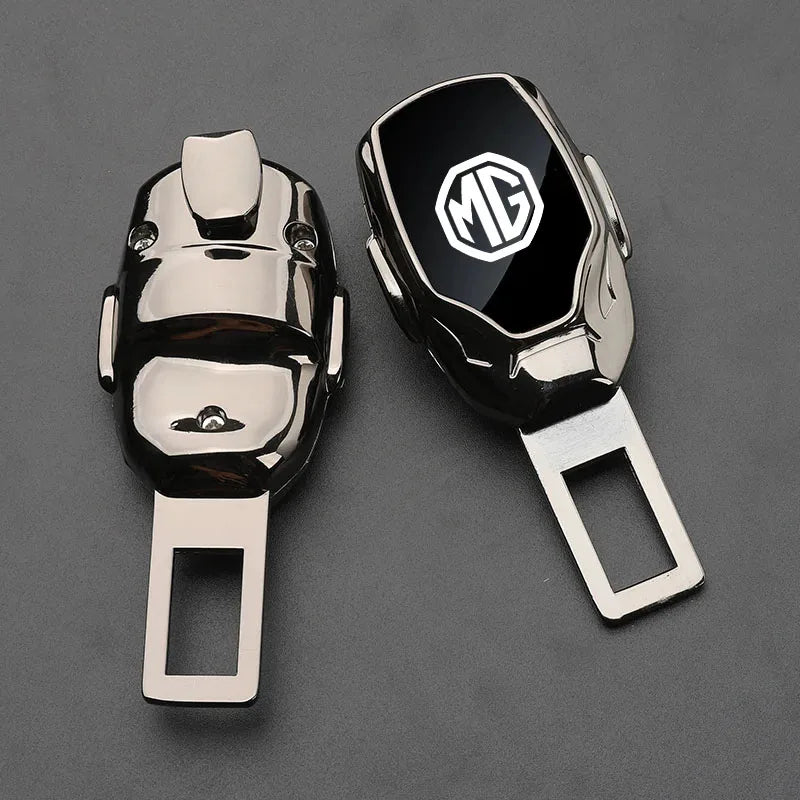 Car Seat Belt Clip Carbon Extender Lock Buckle Plug Interior for MG ZS HS GT HECTOR MG3 MG5 MG6 MG7 Auto Accessories