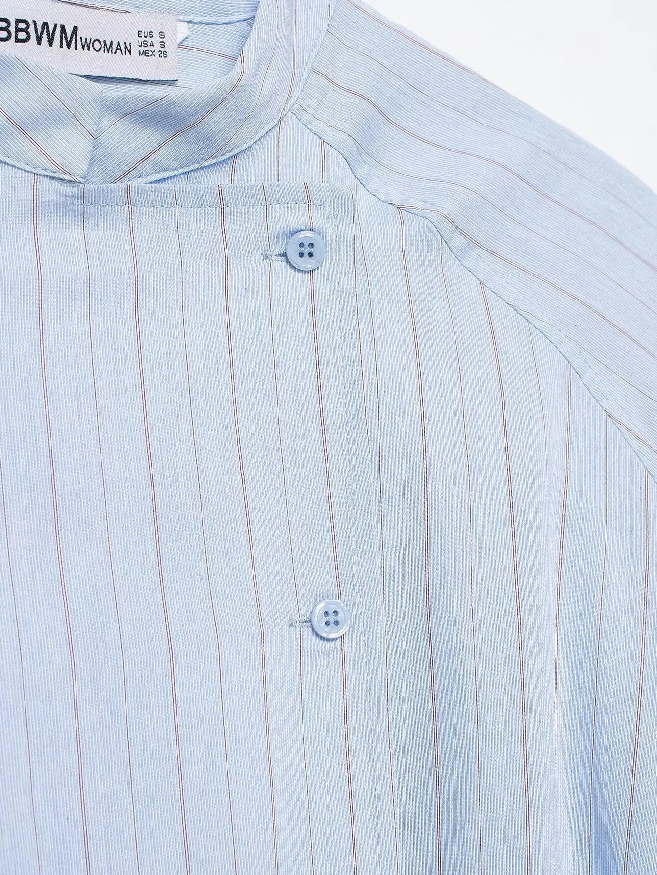 Women's Striped Shirt with Pocket New Spring Long Cuffed Sleeve O Neck Simple Women Shirt & Blouses Asymmetric Hem Female Tops