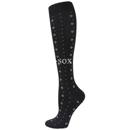 1Pair New Compression Stockings 20-30Mmhg Knee High Sports socks Fit Medical Varicose Veins Pregnant  Edema Diabetes Circulation