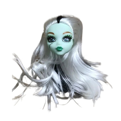 23cm Multi-Joints Movable Doll Figure Body Toy White Green Brown Blue Black Monster Doll Body to Fit Many Heads for Kids
