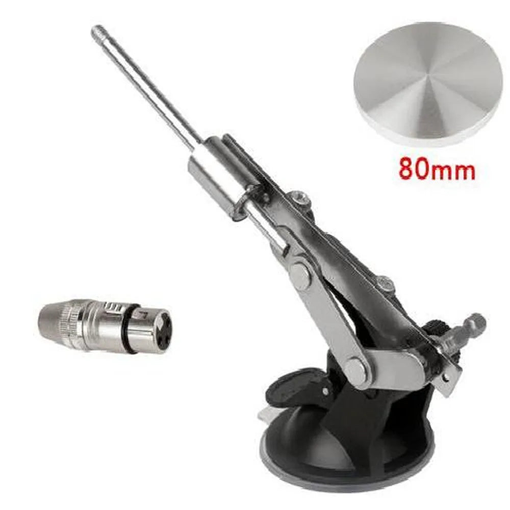 45mm Stroke Linear Actuator, Electric Drill Reciprocating Mechanism, 3XLR Connector Flexible Shaft Extension Rod for DIY Project