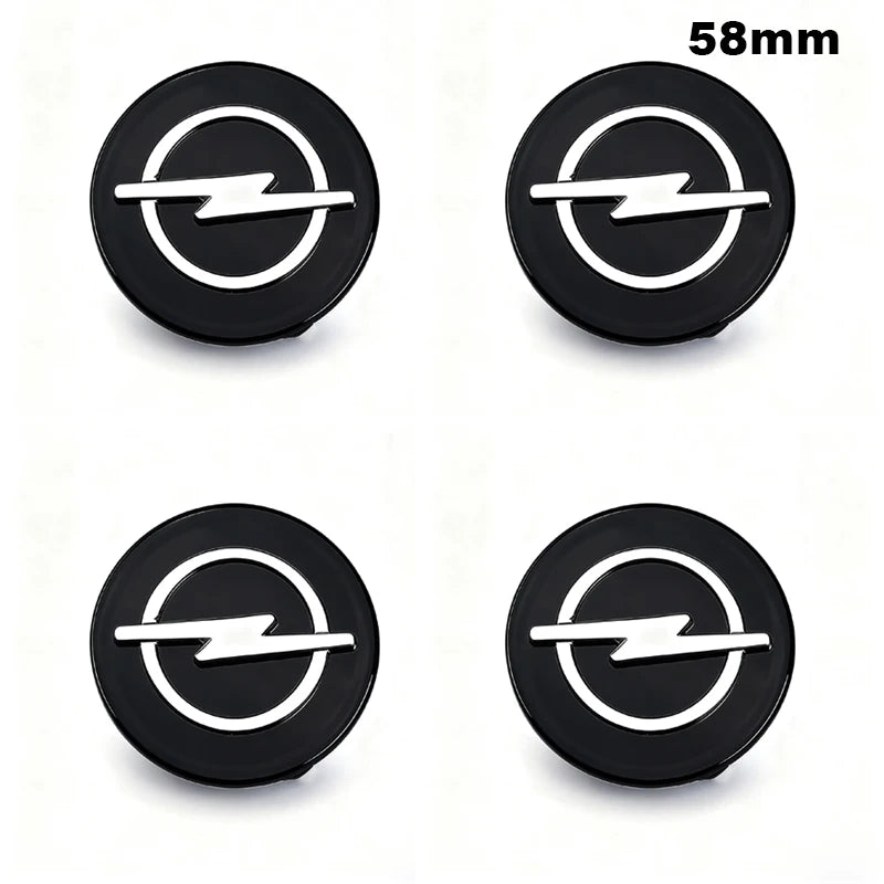 58mm/64mm Car wheel hub center cover Badge cover logo wheel hub cover For Opel Insignia Astra Antara Meriva Zafira H G Corsa