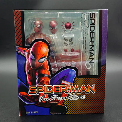 Ct Spider-Man S.H.F Classic Tobey Maguire Spiderman Shf Anime Action Figures Statue Figurine Model Collection Decorate Toy Gift