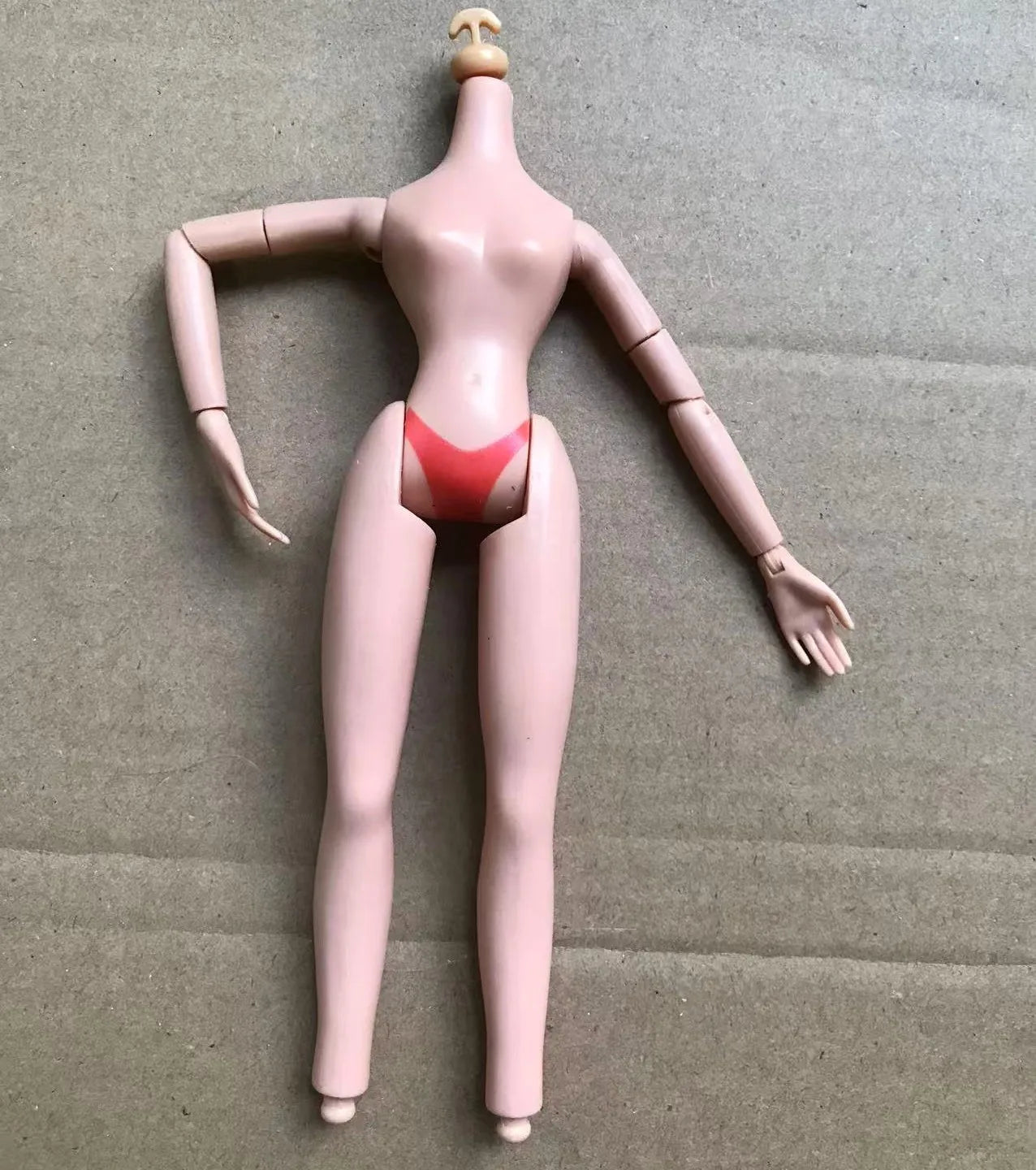 2001 Version Rare Face Doll Heads Classic Bratss White Brown Skin Colorful Hair Girl Boy Doll Parts for Collectors