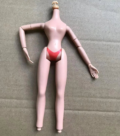 2001 Version Rare Face Doll Heads Classic Bratss White Brown Skin Colorful Hair Girl Boy Doll Parts for Collectors