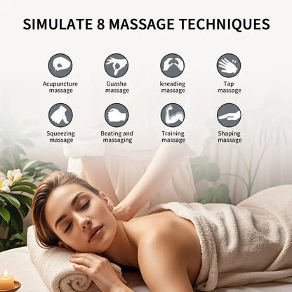 Skin Firming EMS Gloves Rechargeable Cordless for Body Facial Massage Microcurrent Toning Adjustable Intensity Wave Pattern Mode