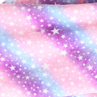 2024 Blue Animal Flannel Blanket with Sleeves Winter Hoodie Sweatshirt Women Men Fleece Giant TV Blanket Oversized for Couples