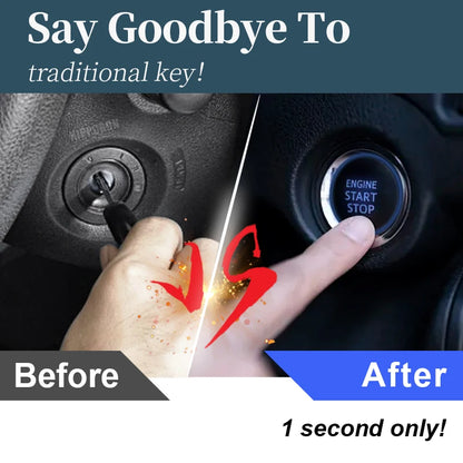 Hippcron Car Remote Control Keyless Entry Start System Central Door Lock Support Window and Trunk Control Function car gadgets