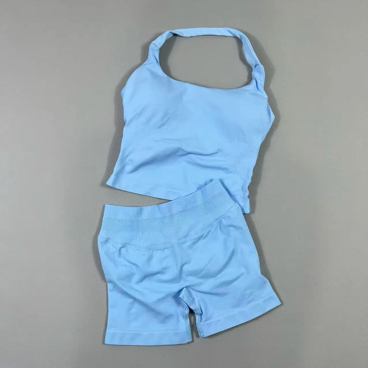 2 Pieces Sportswear Women Yoga Set Gym Clothes Sportswear Yoga Suits High Waist Scrunch Fitness Tracksuits  Pilates Set
