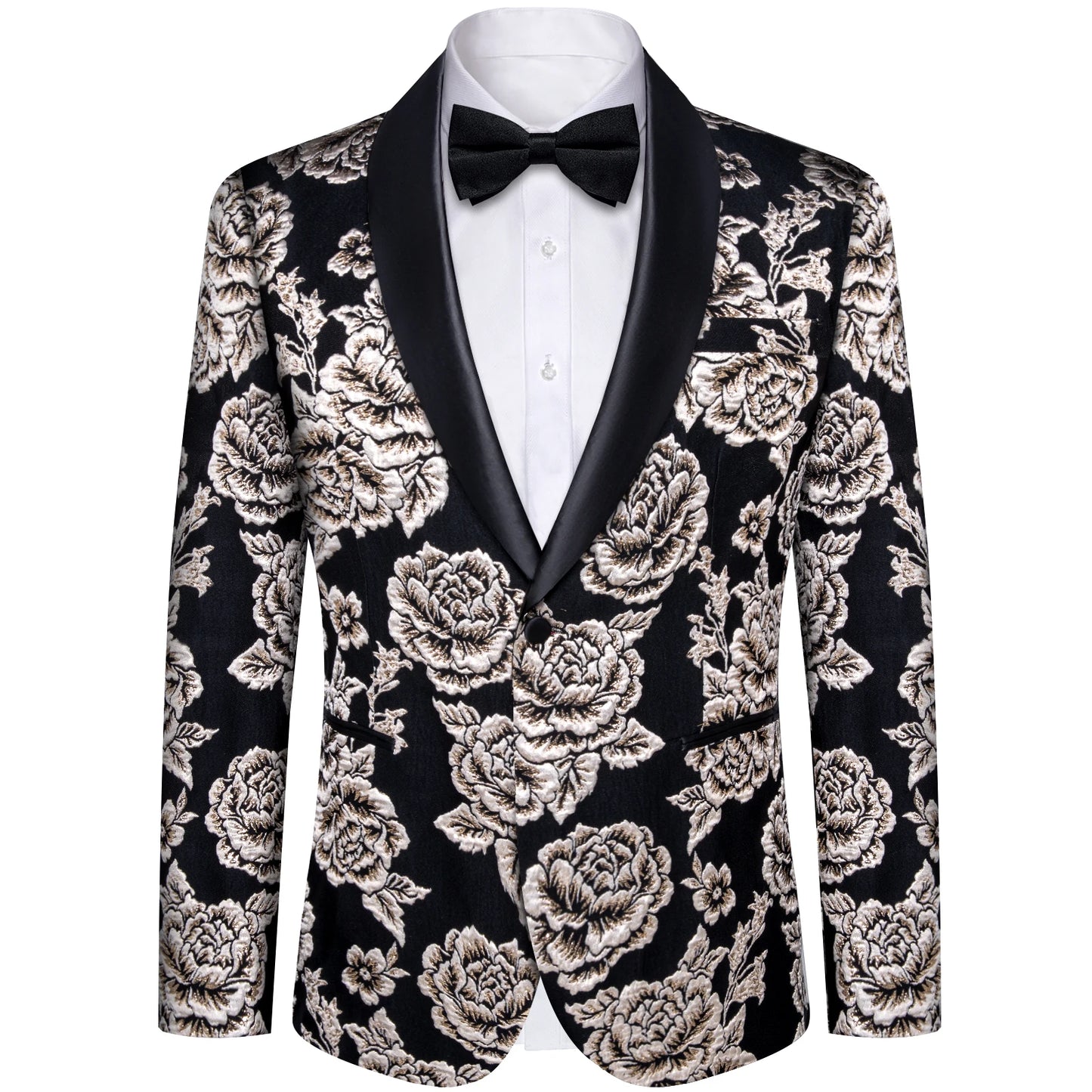 Men's Suits Blazer Green Red Silver Color Paisley Luxury Wedding Prom Business Banquet Suit Coat Men Clothing Jacket