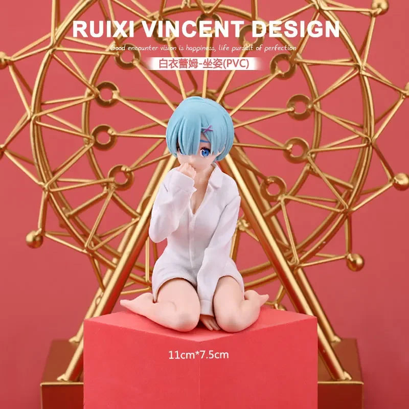Anime Figure Hatsune Miku Model Statue Doll Beautiful Girl Sailor Moon Rem Asuna Cosplay Merchandise Collectible Gift For Fans