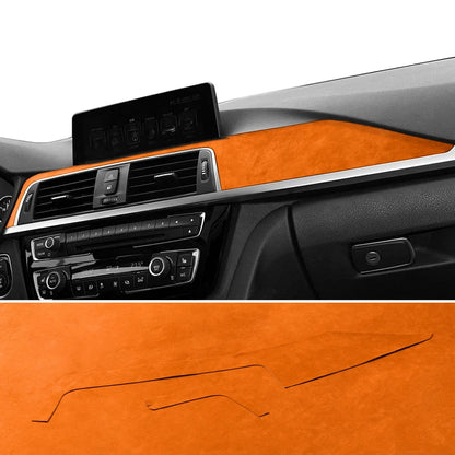Made of Alcantara For BMW F30 F32 F34 Center Console Dashboard and Instrument Panel Trim Sticker Car Interior Tuning Accessories