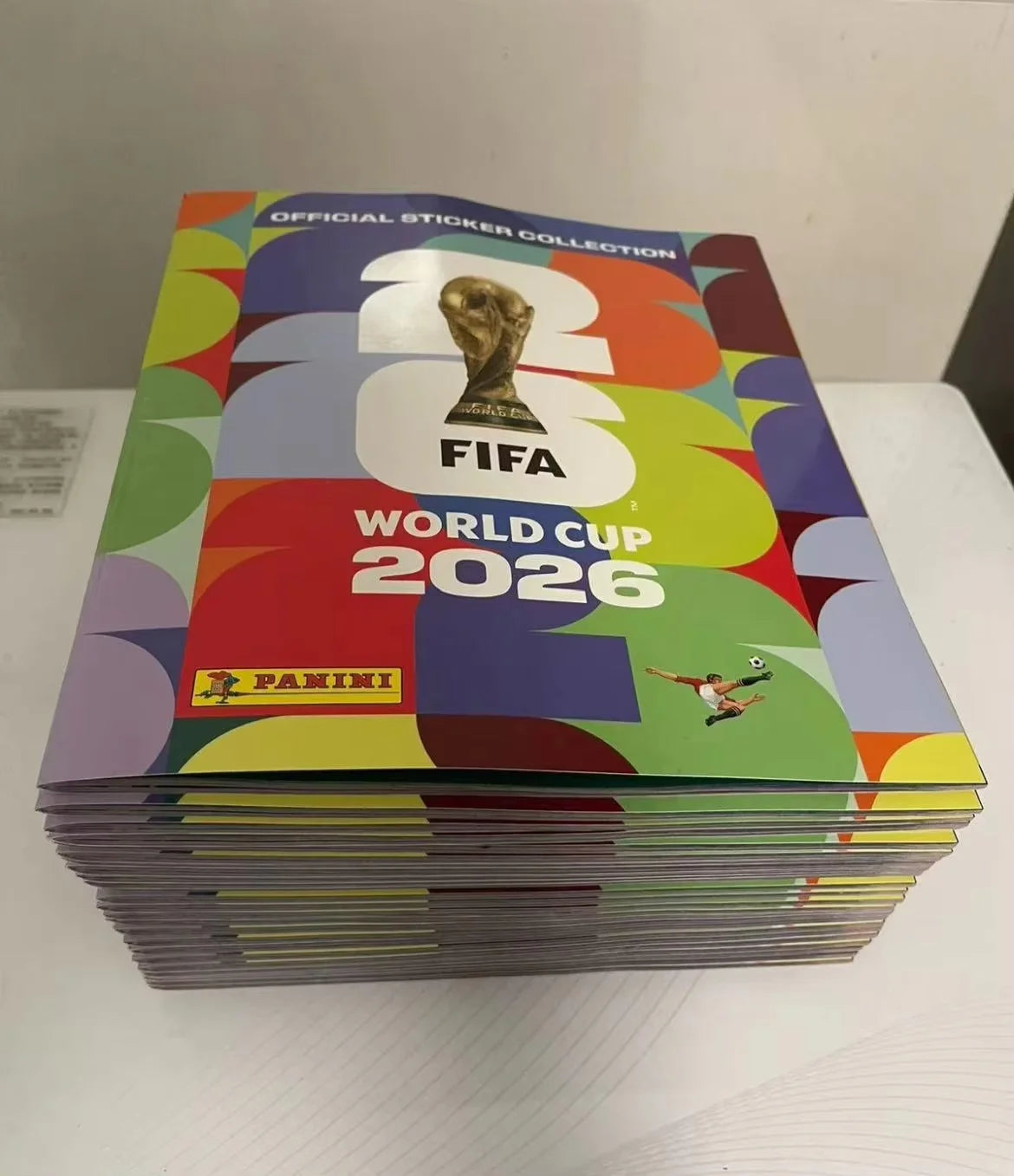 Panini 2026 FIFA World Cup Official Sticker Collection Box - Licensed Full Box with Sticker Album, Authentic Football Player