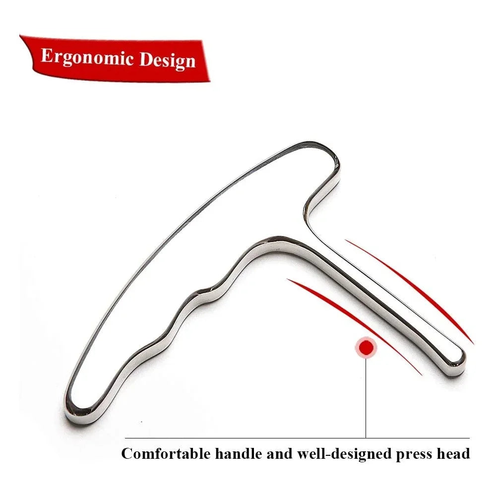 Trigger Point Massage Tool for Deep Tissue Massage & Gua Sha Muscle Scraper Tool for Full Body Pain Relief Acupressure Tools