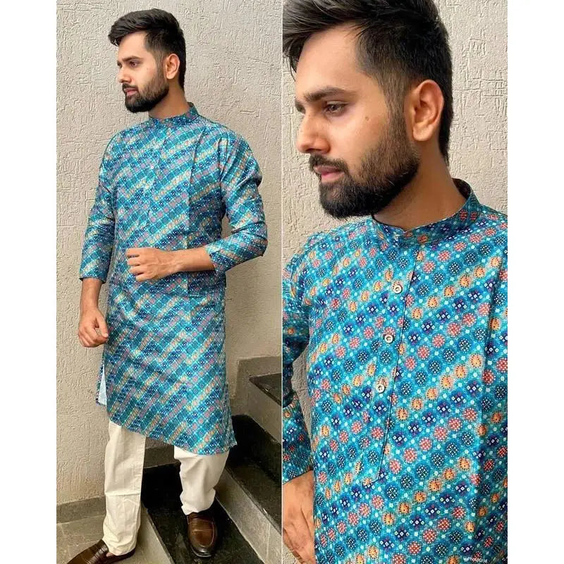 Muslim islamic Clothing Men Jubba Thobe print zipper Kimono Long Robe Saudi Musulman Wear abaya caftan Islam Dubai Arab Dressing