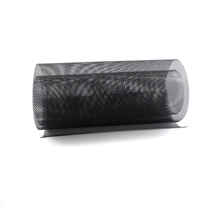 100x33cm Aluminium Racing Car Bumper Grille Grill Mesh Net Vent BlackTuning Universal Protector Caravan Camper Home Garden