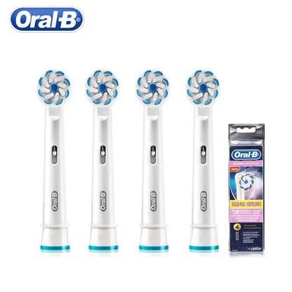 Oral B EB60 Sensi Ultrathin Electric Toothbrush Heads Soft Superfine Bristles Gentle Cleaning Sensitive Gum Protect Gum Bleeding
