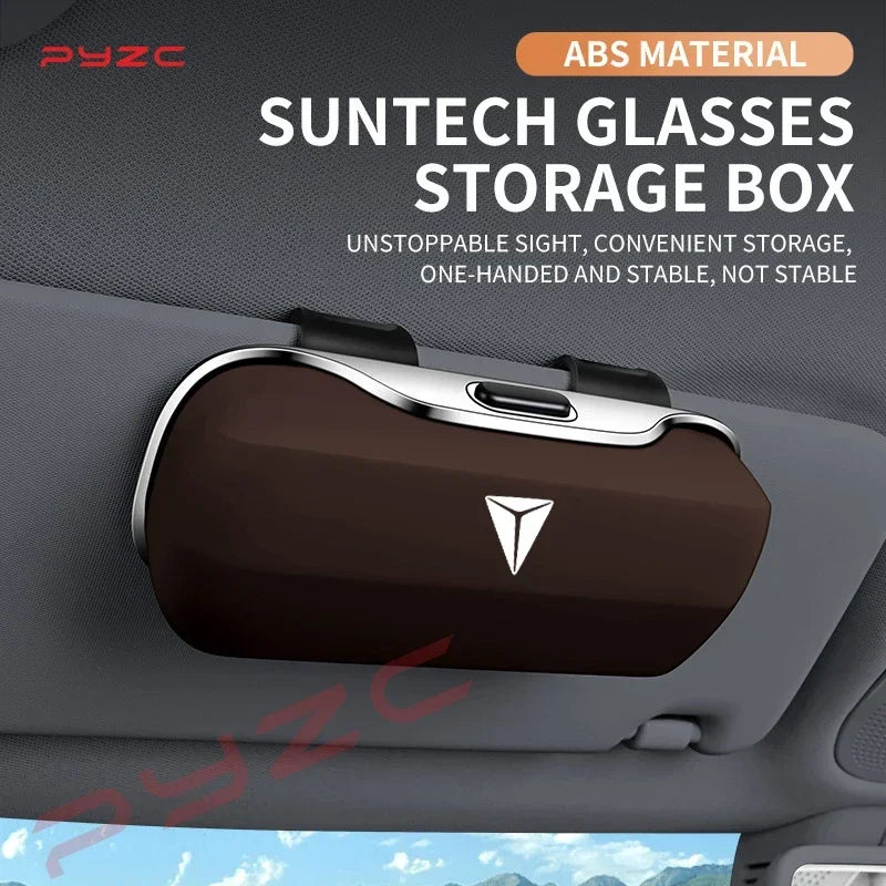 For DEEPAL SL03 S07 S7 S7i L07 107 Sl03i G318 E07 S05 Accessories Car Visor Sunglasses Glasses Case Glasses Holder Clip Box