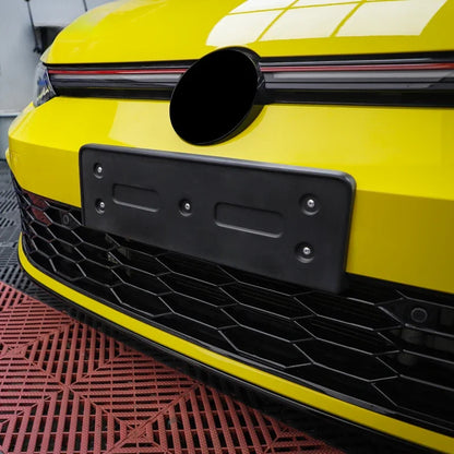 Front Bumper Grill 2021-2023 Accessories for Vw Golf 8 Mk8 R-Line GTI Sports Version Front Air Inlet Grille Fog Lamp Trim Kits