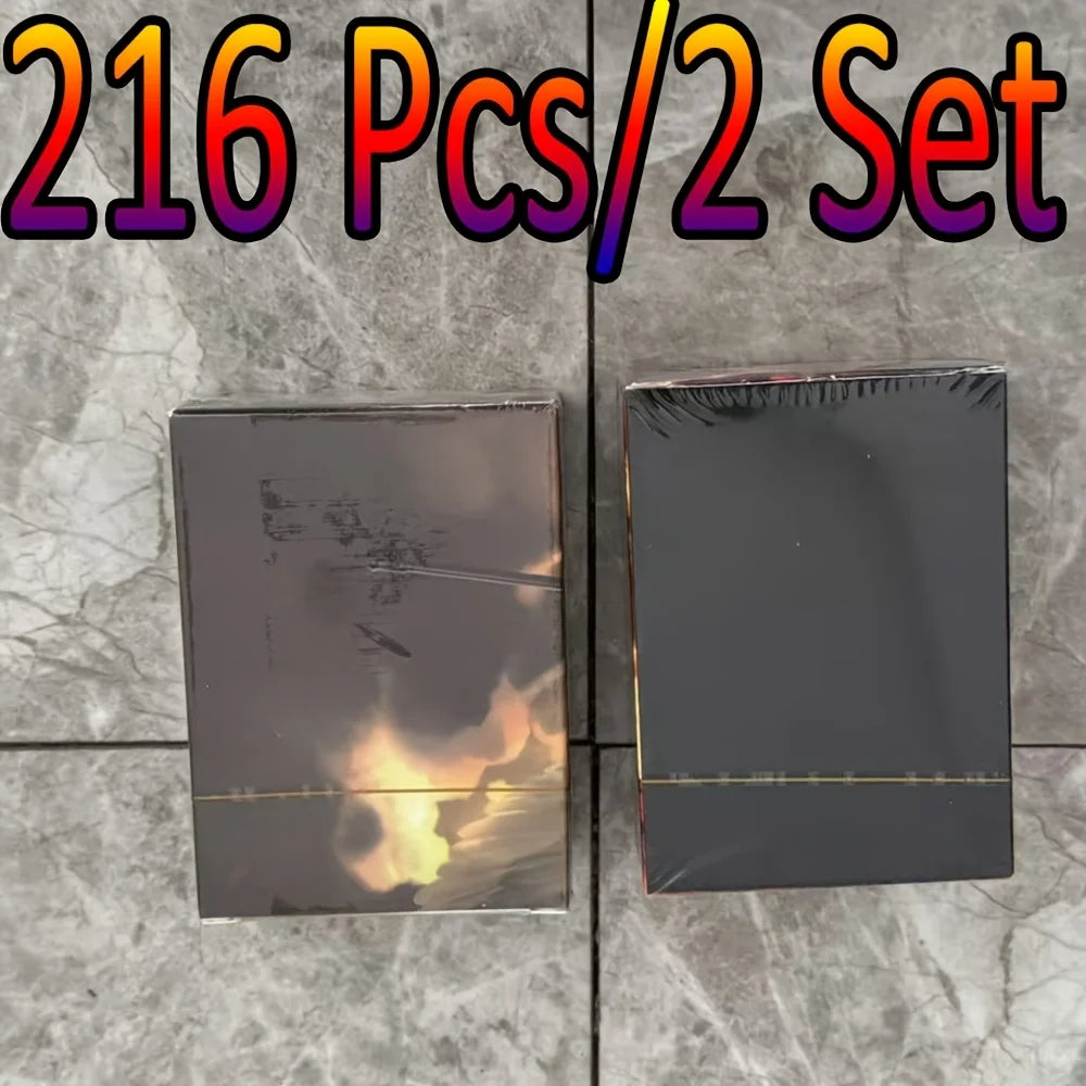 216 Pcs Black Core Cards P9 Dual Land Fetch Land Shock Lands  Proxy MTG Cards