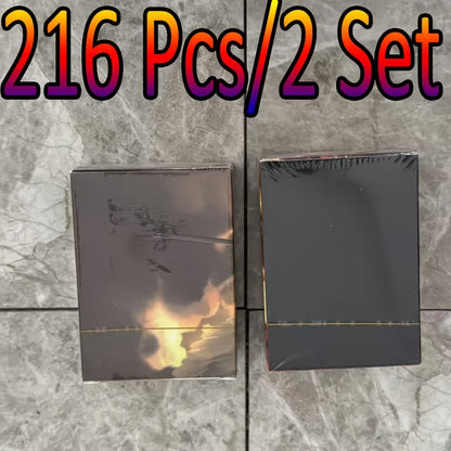 216 Pcs Black Core Cards P9 Dual Land Fetch Land Shock Lands  Proxy MTG Cards