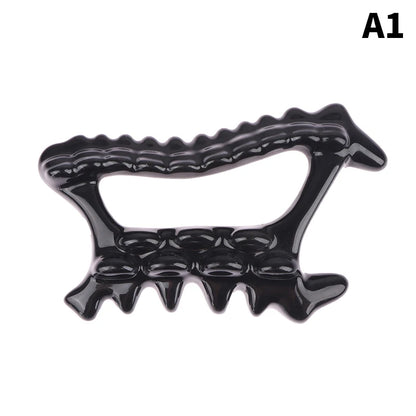 1pcs New Gua Sha Tool Face Massagers Ceramic Gua Sha Scraper Board For Face Lift Slimmer Skin Tightening Facial SPA Massage Tool