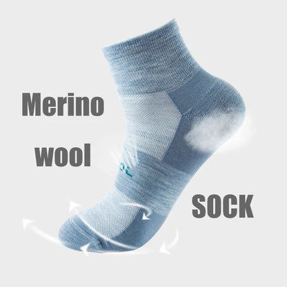 Unisex Merino Wool Socks Breathable Low Cut Sock 70% Merino wool Moisture Wicking Ankle Height for Men And Women