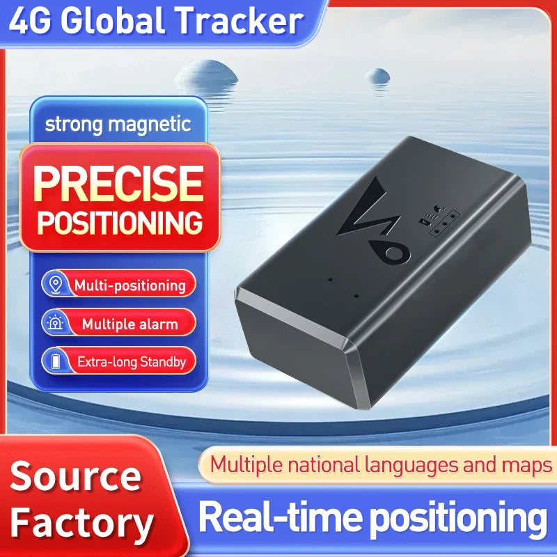 GPS locator 4G vehicle tracking instrument mobile phone anti-theft recording location vehicle tracking artifact J