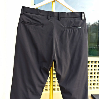 New National Standard Men's down Pants Thickened Warm Winter Casual Trousers Loose Fit Fashion Urban Style Youth Outerwear