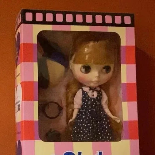 Vintage Blyth Classical BJD Doll Customized Dollette Girl Toy Body Moveable Handmade Figure Top Collection Art Orphan Aesthetics