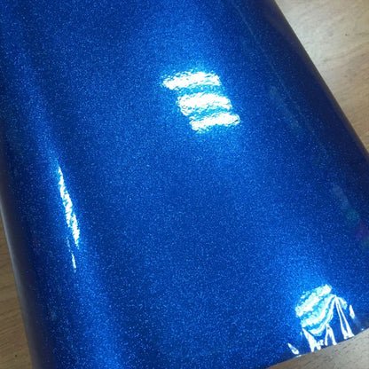 12/30/50/58X100CM/LOT FOR CHOICE Premium Blue High glossy diamond vinyl wrap film with air free bubble