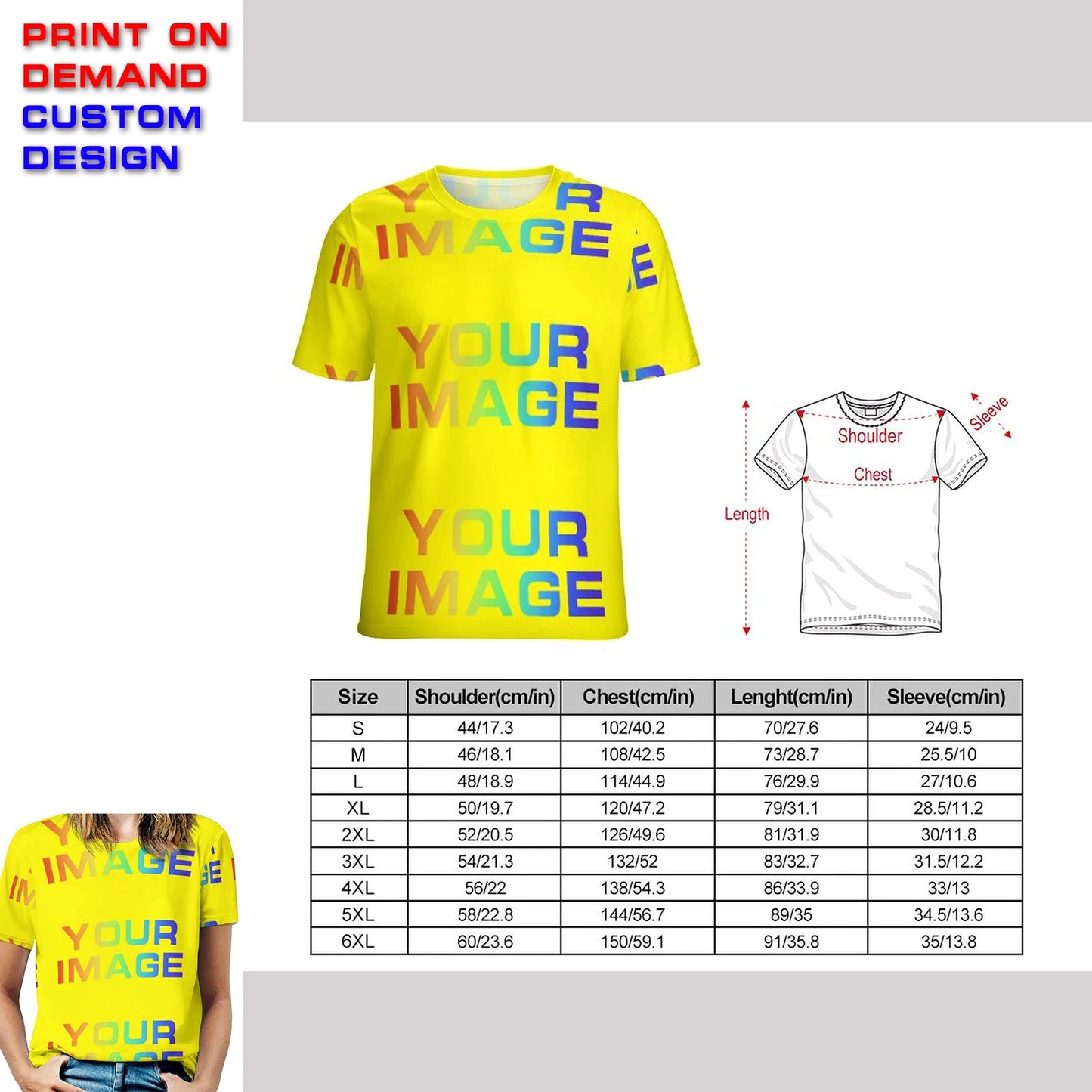 Customized Family Matching Clothes, Printed on Demand, Custom Images, Picture Woman Tops, Yoga Sportswear Shirt Party Uniforms