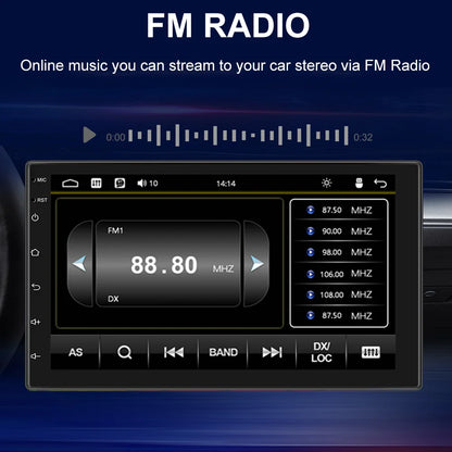 Double 2 Din Car Stereo 7 inch Automotive Multimedia Player Radio Android Auto Carplay Screen Navigation 2Din Wince System