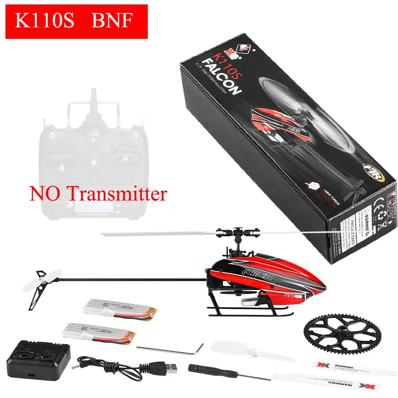 WLtoys XK K110 Upgrade K110S Radio Contorl  Drone 2.4G 6CH 3D 6G System Brushless Motor RC Quadcopter Remote Control Airplane