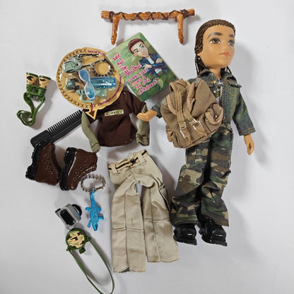 bratz boy dylaw wild life safari Eitan  many accessory collection dolls bratzillaz doll