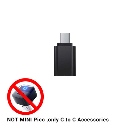 Ottocast Mini Pico Wireless CarPlay Android Auto Adapter Cube Dongle Bluetooth Car Accessories for VW MG Kia Toyota Hyundai Audi