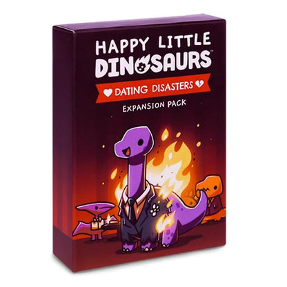 Unstable Games Happy Little Dinosaurs Board Game Funny Unicorns Card Game Family Board Games for 2-4 Players