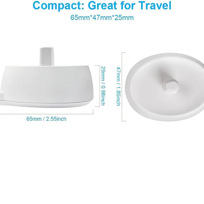 1 Pack Electric Toothbrush Replacement Charger, USB Powered Charging Base Stand, Compatible with Oral-B D12 D17 D18 S12 S18