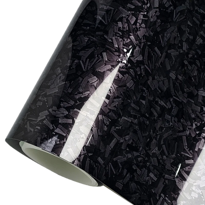 Motorcycle Sticker High Gloss Forged Flower Carbon Green Shiny Black Wrap Vinyl Car Body Films Stickers on Motorcycle Vinyls