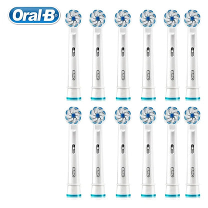 Oral B EB60 Toothbrush Heads Soft Bristle Sensitive Gentle Cleaning Gum Care Replacement Electric Tooth Brush Nozzles 1-12 pcs