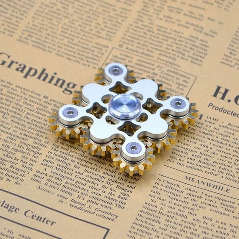 9 Gears Hand Spinner High Quality Metal Fidget Spinners R188 Smooth Bearing Adult Stress Relief Toy Anti Stress Fidget Toys