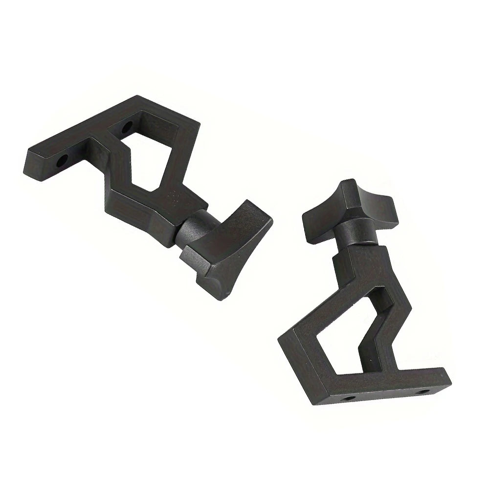 2pcs 11586.04 Jack Mounting Bracket Adjustable 2007-2018 for Jeep Wrangler JK Car Jack Tube Mount Bracket Black