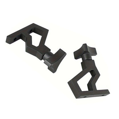 2pcs 11586.04 Jack Mounting Bracket Adjustable 2007-2018 for Jeep Wrangler JK Car Jack Tube Mount Bracket Black
