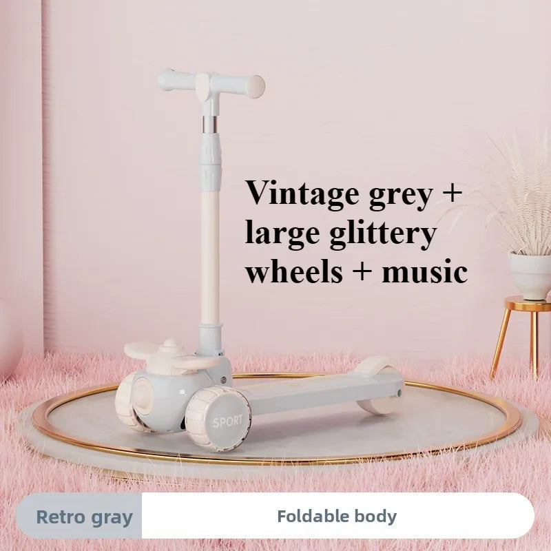 5-in-1 Toy Scooter for Boys and Girls–Children’s Scooter, Ideal for Developing Children’s Balance