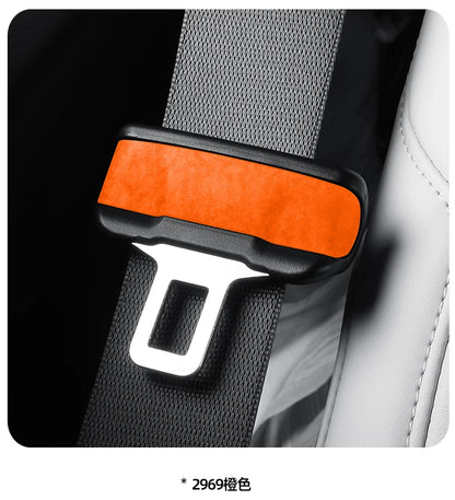 For ZEEKR 7X 2025 Super Suede Interior Accessory, Car Central Control Sliding Cover Panel Steering Wheel Decal Air Outlet Trim