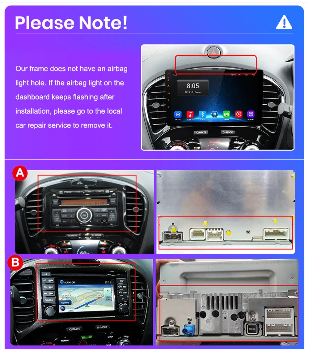 For Nissan Juke Yf15 2010 2011 2012 2013 2014 Carplay Auto 5g+wifi Gps Car Radio Navigation Multimedia Video Player Stereo Bt