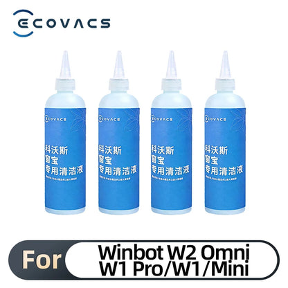 For Ecovas Winbot W2 Omni, W1 Pro, W1, Mini Detergent Sweeper-Antibacterial Cleaner High-Efficiency Cleaning Solution