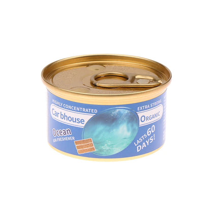 Creative Car Aromatherapy Wooden Blocks Canned Deodorizing Fiber Air Freshener Coffee Fruits Flavor Interior Deodorant Supplies