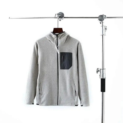 2026 Outdoor Autumn and Winter Men's and Women's Fleece Cardigans Are Casual and Versatile, with Thick and Warm Hooded Jackets